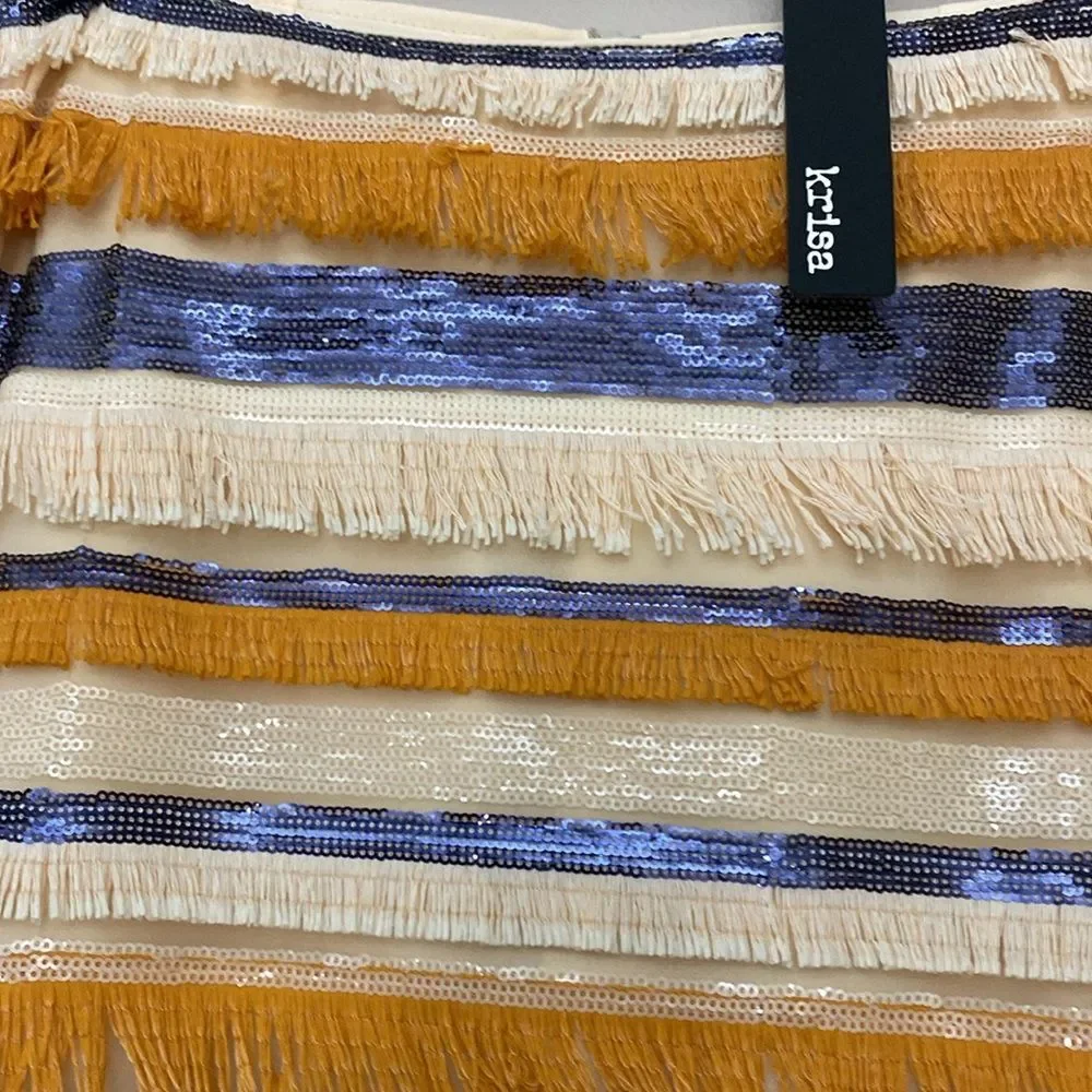 krisa Havana mini skirt size XS Revolve